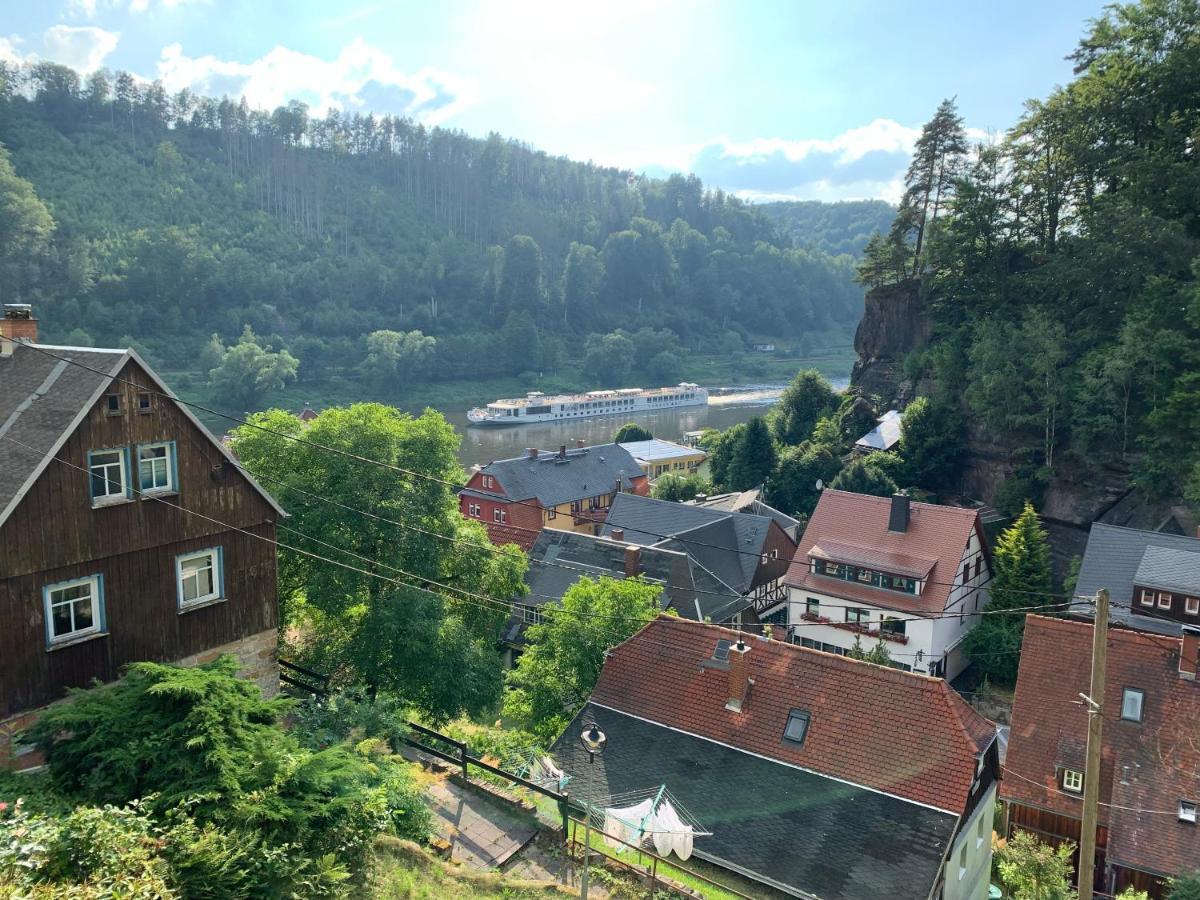 Haus Bergfriede Hotel Bad Schandau Kültér fotó